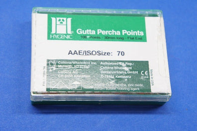 Hygenic H01479 Gutta Percha Points AAE/ISO Size 70 (x) ~ Box of 100